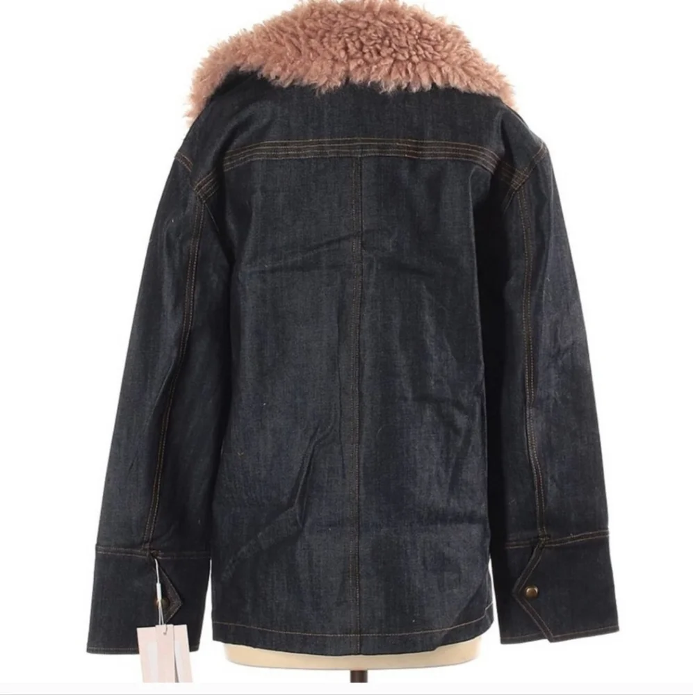 NWT Avec Les Filles trucker denim jacket - Picture 2 of 2
